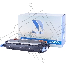 Картридж лазерный NVP совместимый NV-Q6470A Black для HP Color LaserJet 3505X/ 3505N/ 3505/ 3505DN/ 3800N/ 3800DTN/ 3800DN/ 3600/ 3600N/ 3600DN/ 3800 (6000k)