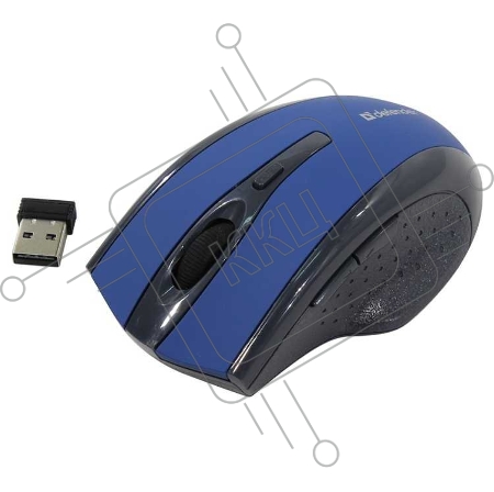 Мышь беспроводная USB OPTICAL WRL ACCURA MM-665 BLUE 52667 DEFENDER
