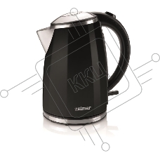Чайник электрический Zelmer ZCK1274B 1.7л. 2200Вт черный корпус: металл