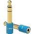 Переходник Vention Jack 3.5 mm F/6,5 mm M VAB-S01-L