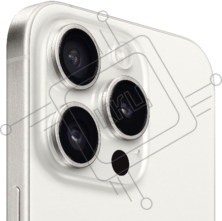 Смартфон Apple A3104 iPhone 15 Pro 256Gb белый титан моноблок 3G 4G 2Sim 6.1