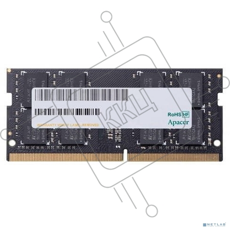 Оперативная память Apacer SO-DIMM DDR4 4GB 2666  ES.04G2V.KNH Non-ECC, CL19, 1.2V, AS04GGB26CQTBGH, 1R, 512x8, RTL