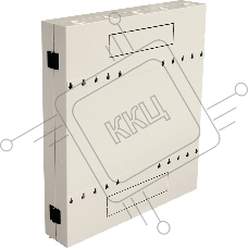 Шкаф коммутационный Lanmaster (TWT-CBVRT-2U-6X7-GY) настенный 2U 650x114мм пер.дв.стекл направл.под винты 68кг серый 19кг 741мм