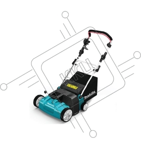 Газонокосилки Makita UV3600 Скарификатор,{1800Вт,36см,3700об\мин,4уров(-10+5мм),40л,нож-фреза,15.3кг,кор}