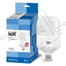 Лампа светодиодная HP 30Вт 230В 6500К E27 ИЭК LLE-HP-30-230-65-E27 Лампа светодиодная HP 30Вт 230В 6500К E27 ИЭК LLE-HP-30-230-65-E27