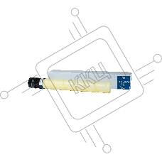 Картридж лазерный NVP совместимый NV-TN-321 Yellow для Konica Minolta Bizhub С224/C284/C284e/C364 (25000k)