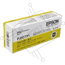 Картридж струйный EPSON PJIC7 желтый для Discproducer PP-100 (C13S020451/C13S020692)