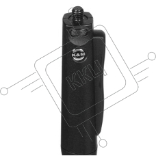 Прямая микрофонная стойка K&M 19900-300-55 выcoта от 625 до 1480 мм, материал стойки - сталь, цвет черный