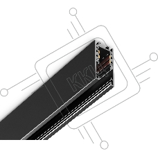 Шинопровод GL1915 BK черный IP20 48V 2000*21*43