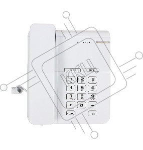 Телефон ALCATEL T22 White Flash, Recall, Wall mt.