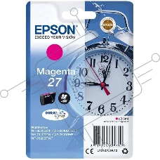 Картридж струйный EPSON C13T27034012 пурпурный (300 стр.) для Epson WorkForce WF-3620/WF-3640/WF-7110/WF-7610/WF-7620/WF-7710DWF