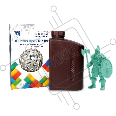 Фотополимерная смола NVPRINT ABS Like Resin Green для 3D печати 1 кг (бут)