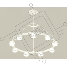 Светильник Ambrella light XR92031900/9 SWH/FR белый песок/белый матовый GX53 (A9203, C9241, N8412)