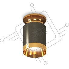 Светильник Ambrella Light XS6303140 DCH/PYG черный хром/золото желтое полированное MR16 GU5.3 (N6905, C6303, N6134)