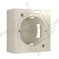Коробка для накладного монтажа Werkel W8000003 (слоновая кость)