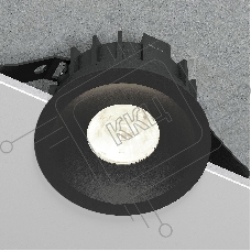 25069/LED 20W 4000K / светильник встраиваемый светодиодный / черный