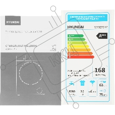 Стиральная машина Hyundai WME7217 класс: A+++ загр.фронтальная макс.:7кг серый инвертор