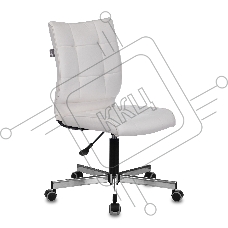 Кресло компьютерное Бюрократ CH-330M белый Lincoln 100, искусственная кожа, крестовина металл хром Кресло компьютерное Бюрократ CH-330M белый Lincoln 100, искусственная кожа, крестовина металл хром