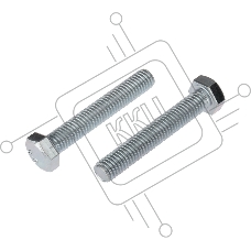 Болт шестигранный KRANZ DIN 933, 8х50,  пакет (4шт.)