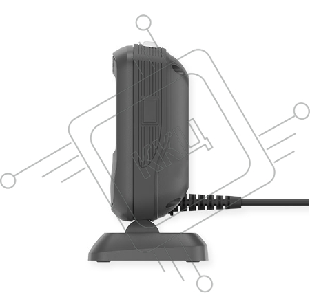 Сканер штрих-кода FR4080 Koi II, 2D Mega Pixel CMOS Omnidirectional presentation desktop scanner (black surface)with 2 mtr. USB cable (Koi II)