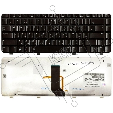 Клавиатура для ноутбука HP Pavilion DV3-2000 DV3-2100 черная с подсветкой