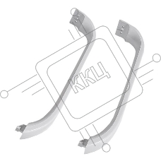 Ручка двери холодильника Bosch, Siemens (комплект 2 шт) FR369542