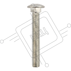 Болт мебельный KRANZ DIN 603, 10х70, пакет (2шт.)