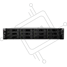 СХД стоечное исполнение 12BAY 2U NO HDD USB3 RS3618XS SYNOLOGY
