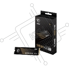 Накопитель SSD MSI SPATIUM M480 PRO, 4TB, PCIe 4.0 x4, M.2 2280, NVMe, R/W 7400/7000