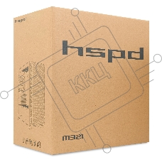 Компьютерный корпус без блока питания HSPD M321, Mesh Mini-tower, Black, slide TG, 0.45 SPCC, 2x140mm ARGB+1x120mm ARGB mATX, mITX 160/340/184mm 2x2.5