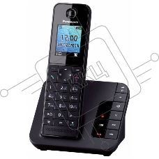Телефон беспроводной (DECT) Panasonic KX-TGH220RUB черный {АОН, Caller ID, 