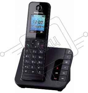 Телефон Panasonic KX-TGH220RUB  (черный) {АОН, Caller ID, 