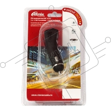 Автомобильный FM-модулятор Ritmix FMT-A740 черный USB Автомобильный FM-модулятор Ritmix FMT-A740 черный USB
