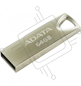 Флеш Диск 64GB ADATA UV210, USB 2.0, Металлич. Серебро