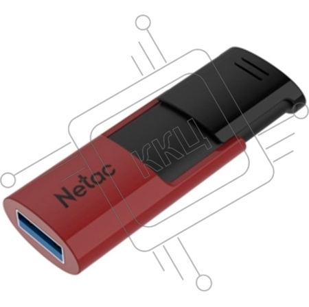 Флеш Диск USB Drive Netac U182 Red USB3.0 64GB, retail version