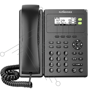 Телефон IP Flyingvoice FIP-10P черный