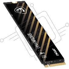 Накопитель SSD MSI M461, 4TB, PCIe 4.0 x4, M.2 2280, NVMe, R/W 5000/4200