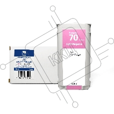 Струйный картридж NVPrint 70 (NV-C9455A) Light Magenta для HP DesignJet Z2100/Z3100/Z3200/Z5200/Z5400 (130 мл) совместимый