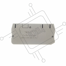 Изолятор торцевой D-VPR-2.5-TWIN для клеммы VPR-2.5-TWIN