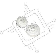 Шестерня привода печки HP 23T/56T LJ P1505/M1522/M1120