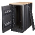 Шкаф LANMASTER SOUNDPROOF звукоизолированный 24U 750x1130 мм, отделка под дерево, цвет лиственница