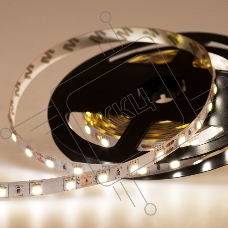 LED лента открытая, 10 мм, IP23, SMD 5050, 60 LED/m, 12 V, цвет свечения белый