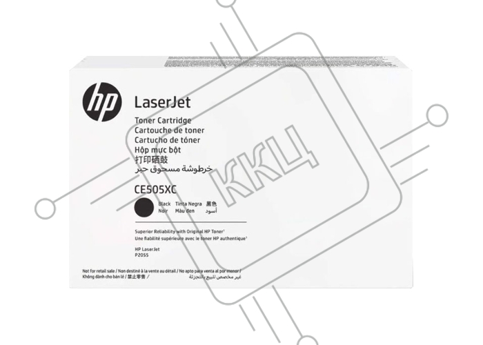 Контрактный Картридж лазерный HP LaserJet CE505X Contract Black Print Cartridge