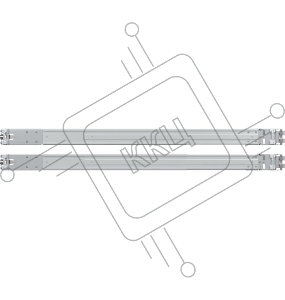 Комплект направляющих 1U/2U/3U SYNOLOGY RKS-02