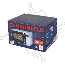 Микроволновая печь Maunfeld MFSMO.20.7TWH белый, 20 л, 700 Вт, переключатели - поворотный механизм/кнопки