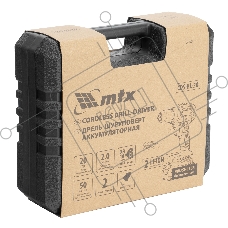 Дрель-шуруповерт аккумуляторная бесщет. CDS-BL-20, Li-Ion, 20 В MTX