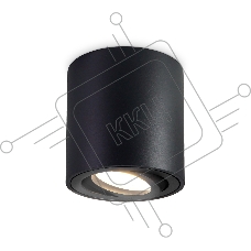 Светильник Ambrella light TN22702 BK черный GU5.3 D80*84
