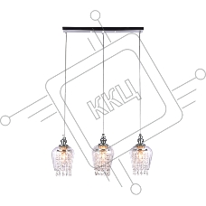 Светильник Ambrella light TR3612/3 CH/CL хром/прозрачный E27/3 max 40W 570*140*920