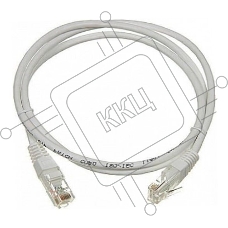 Кабель Патч-корд Lanmaster UTP TWT-45-45-1.5/6-GY вилка RJ-45-вилка RJ-45 кат.6 1.5м серый ПВХ (уп.:1шт)
