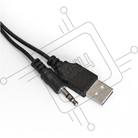 Акустическая система 2.0 ExeGate EX287050RUS Disco 160 (питание USB, 2х3Вт (6Вт RMS), 100-20000Гц, черный)